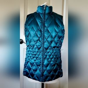 NWOT Lands End Angel Goose Down Quilted Puffer Vest. Women's Small(6-8)